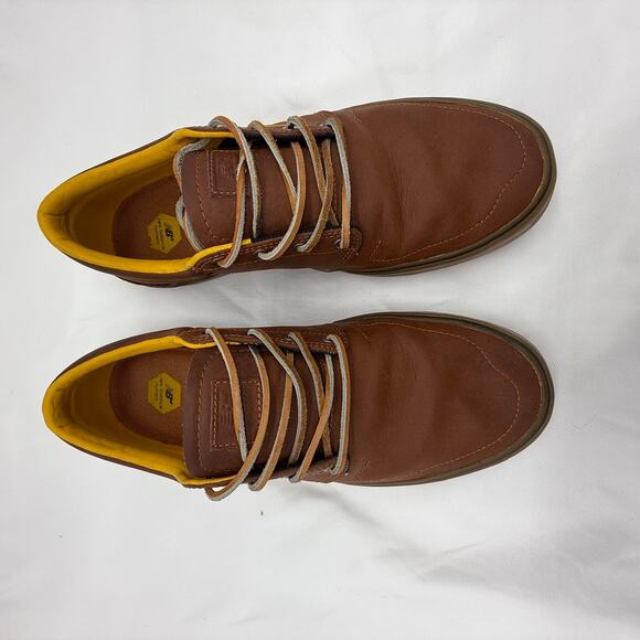 New Balance Numeric Brighton 344 Men’s Shoes Brown Leather Gum Sole Skate Sz 11 - Picture 3 of 11